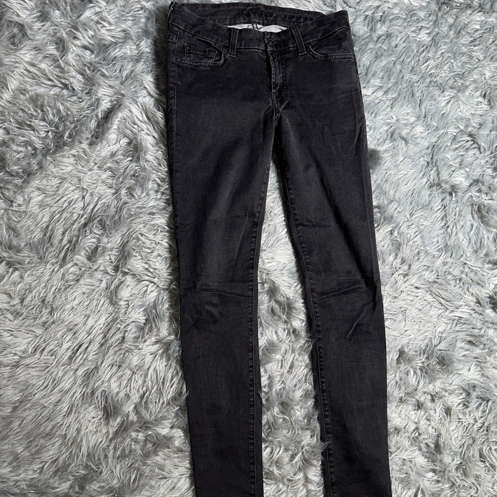 7 For All Mankind Black Women Jeans